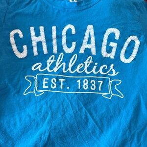 Source Unknown Blue Chicago Athletics Tee